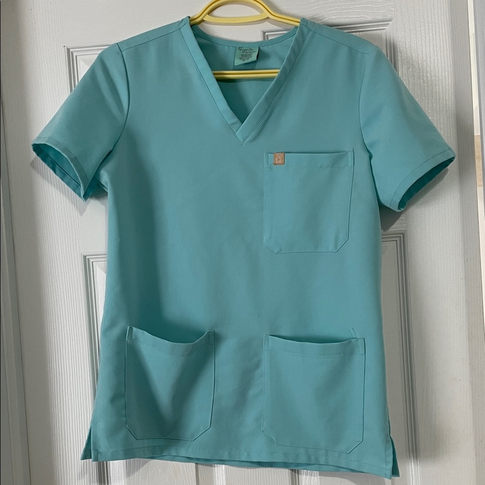 GORGEOUS light blue garde-malade JOGGER SCRUB SET